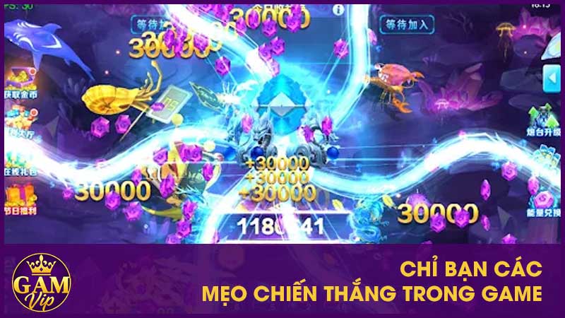 Crazy Fishing 2 GamVip - Biển To Sóng Lớn Quà Khủng 4 Chỉ bạn các mẹo chiến thắng trong game