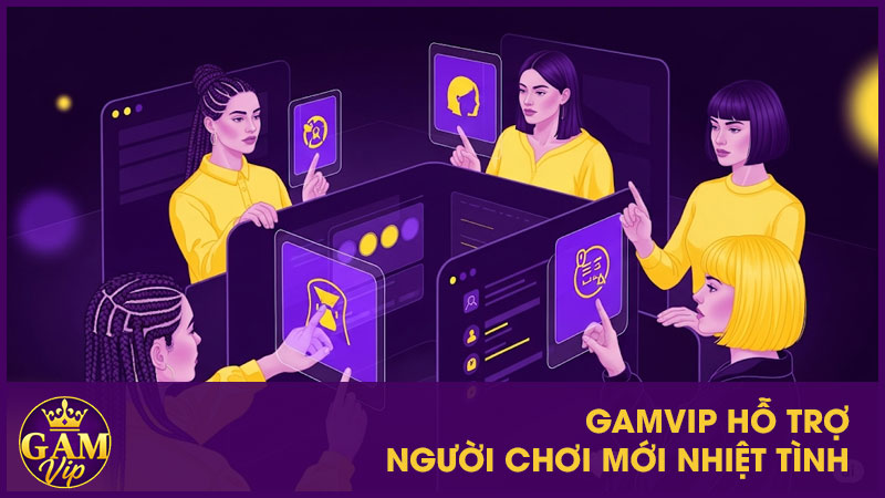 Hướng Dẫn Đăng Ký Gamvip - Bước Đầu Tham Gia Nền Tảng Uy Tín 4 GamVip hỗ trợ người chơi mới nhiệt tình