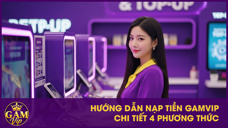 Hướng Dẫn Nạp Tiền Tại GamVip - Đơn Giản Và An Toàn 2 Hướng dẫn nạp tiền GamVip chi tiết 4 phương thức