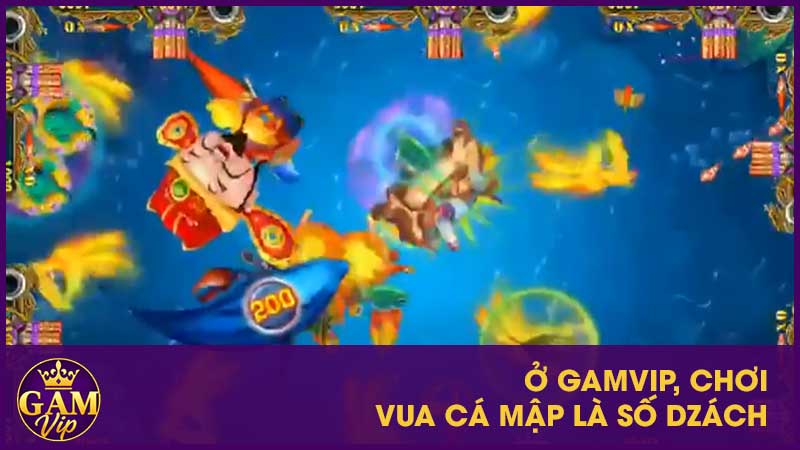 Ở GamVip, chơi Vua Cá Mập là số dzách